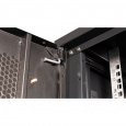 Шкаф 19" телекоммуникационный настенный, 9U 501x600х450 мм, дверь перфорация, черный